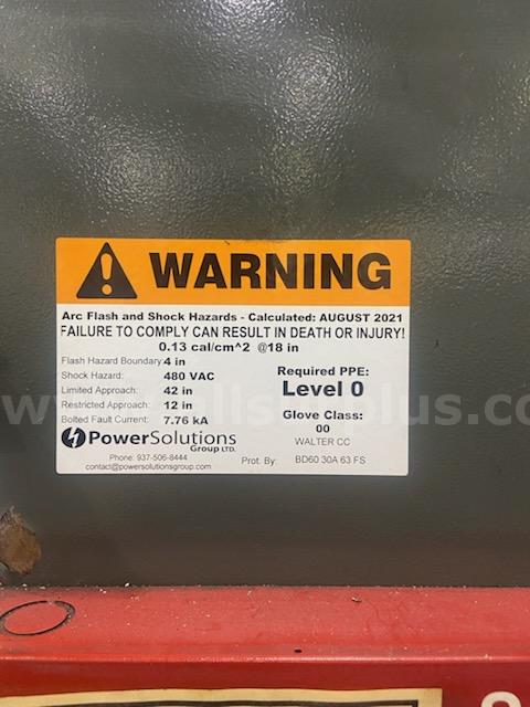 1998 Walter Heliotronic Drill Grinder Walter Heliotronic Government Surplus Auction - Photo #5