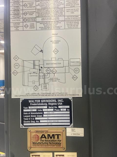 1998 Walter Heliotronic Drill Grinder Walter Heliotronic Government Surplus Auction - Photo #6