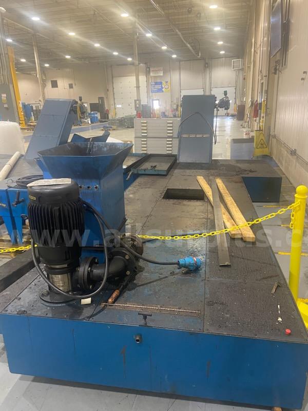 Flory Fabricators Coolant Holding Tank With Conveyor (Capacity 1,000 Gallons) Flory Fabricators 000 Government Surplus Auction - Photo #3