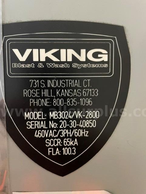 2020 Viking MB3024 Mesh Belt Shot Blast Machine Viking MB3024 Government Surplus Auction - Photo #6