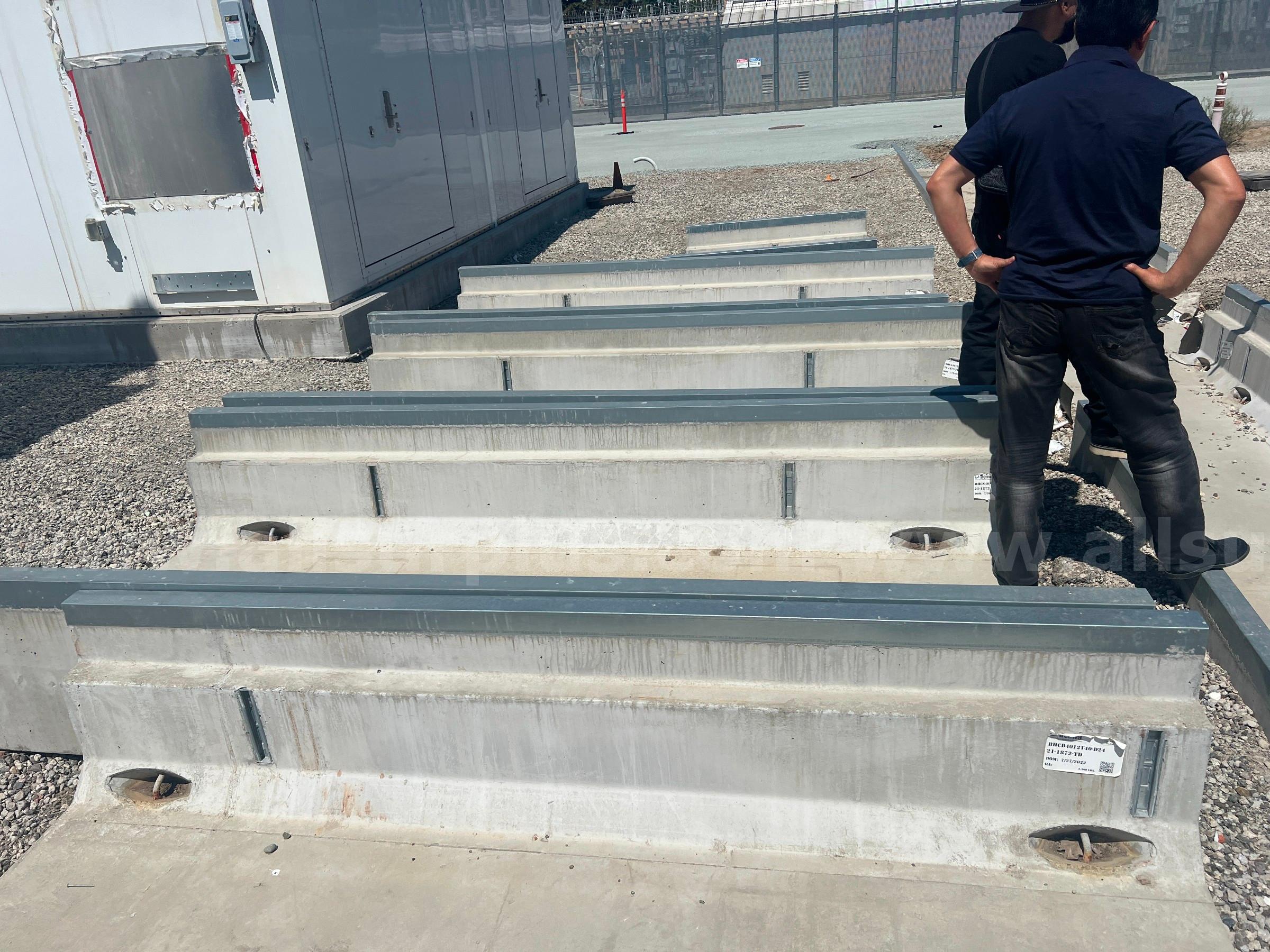 U-Shaped Underground Concrete Wire/Pipe Channel   Government Surplus Auction - Photo #6