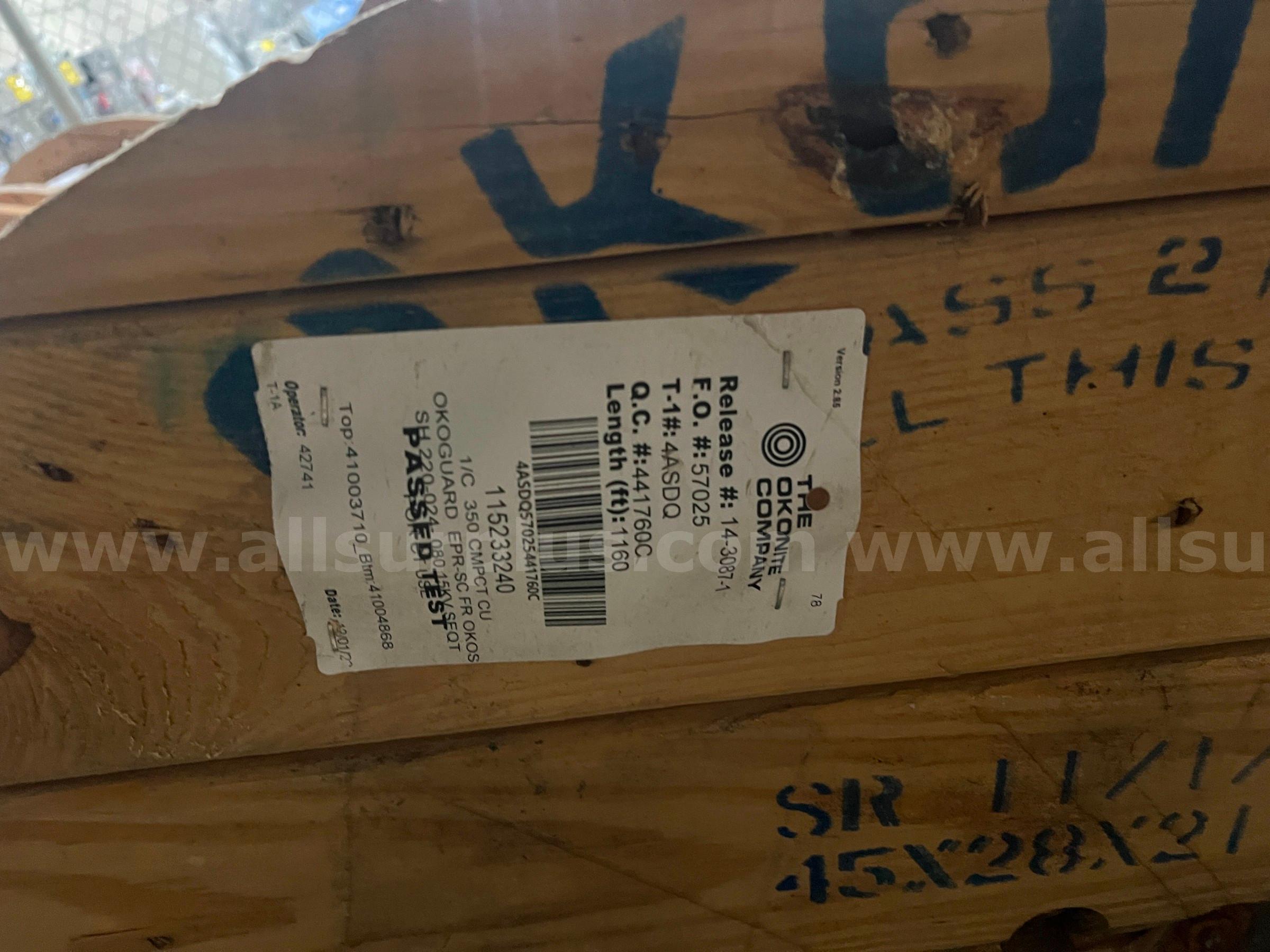 41,710 LF of New Okonite 15kV Medium Voltage Cable  710 Government Surplus Auction - Photo #6