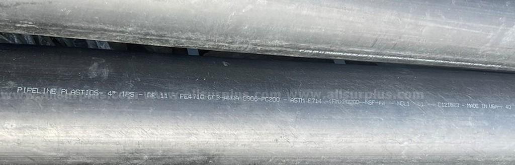 Pipeline Plastics 40ft HDPE Pipes Pipeline Plastics HDPE Pipe Government Surplus Auction - Photo #4