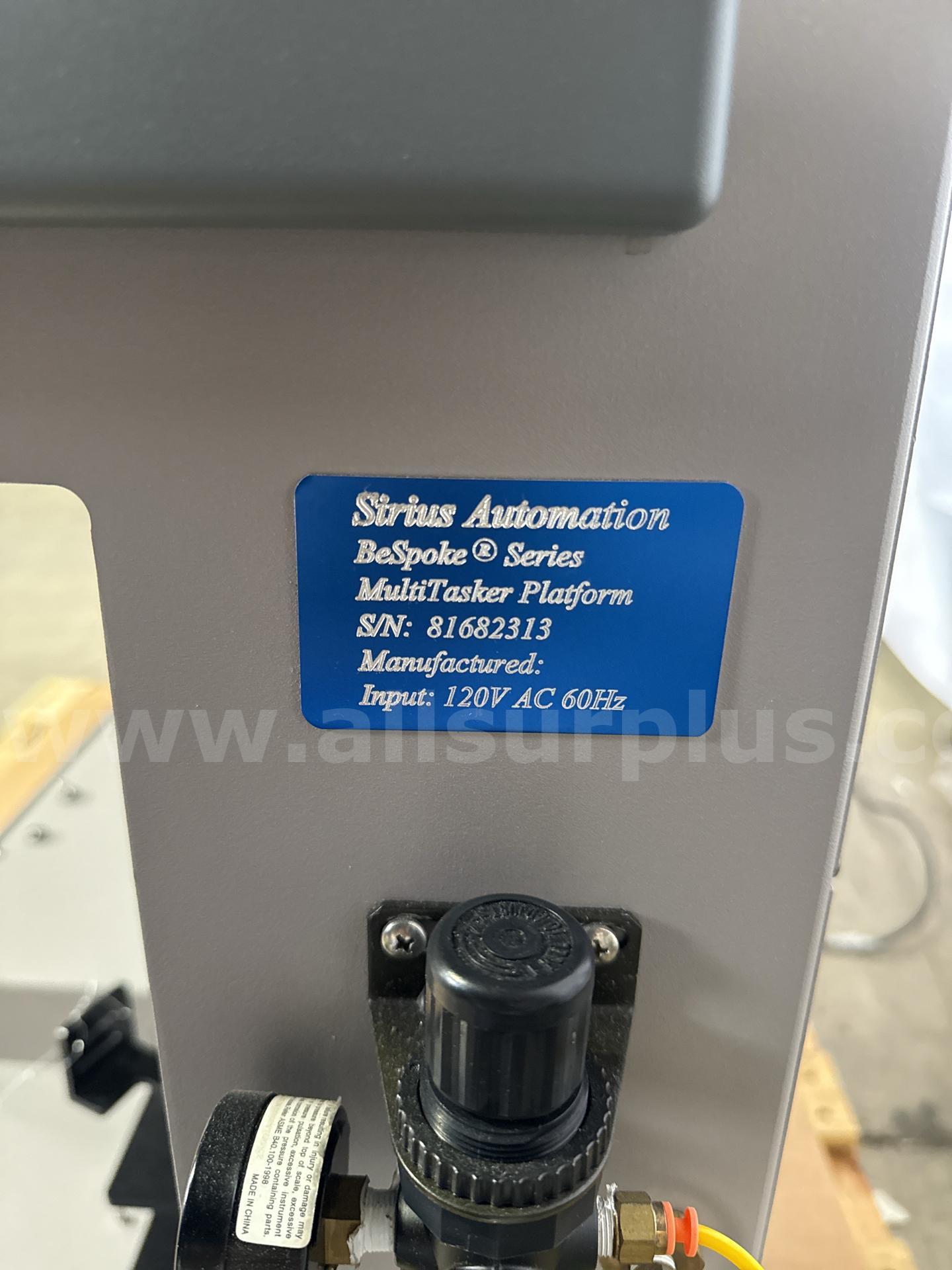 Sirius Automation GraviTrac BeSpoke Q Series MultiTasker Platform Laboratory Automation System Sirius Q Series MultiTasker Government Surplus Auction - Photo #3