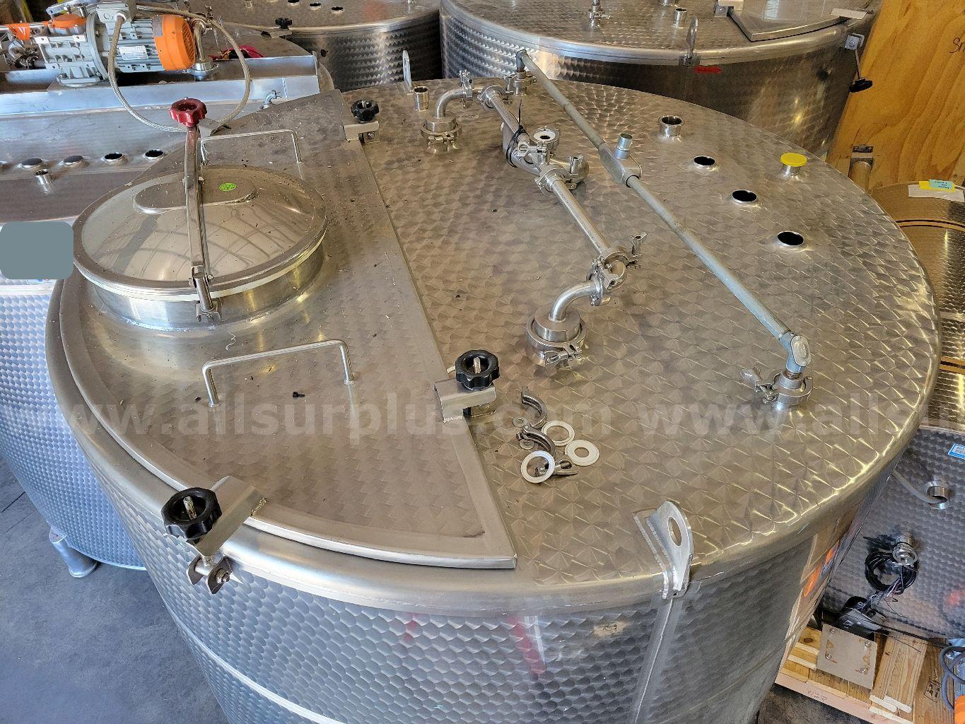 Imvusa Stainless Steel Storage Vessel, 4000L Imvusa Stainless 4000L Government Surplus Auction - Photo #5