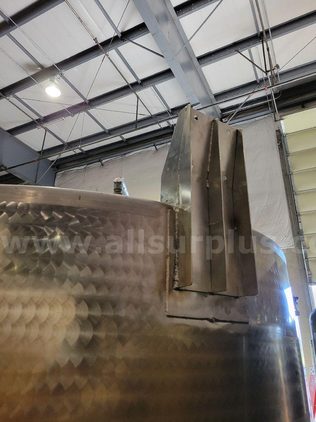Imvusa Stainless Steel Storage Vessel, 4000L Imvusa Stainless 4000L Government Surplus Auction - Photo #3