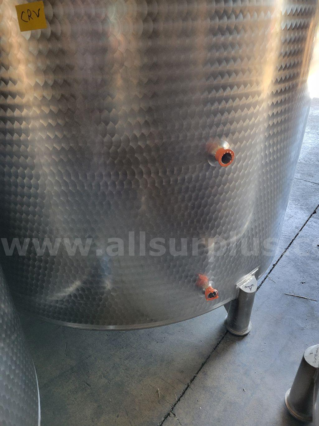 Imvusa Stainless Steel Mixing Vessel, 4000L Imvusa Stainless 4000L Government Surplus Auction - Photo #3