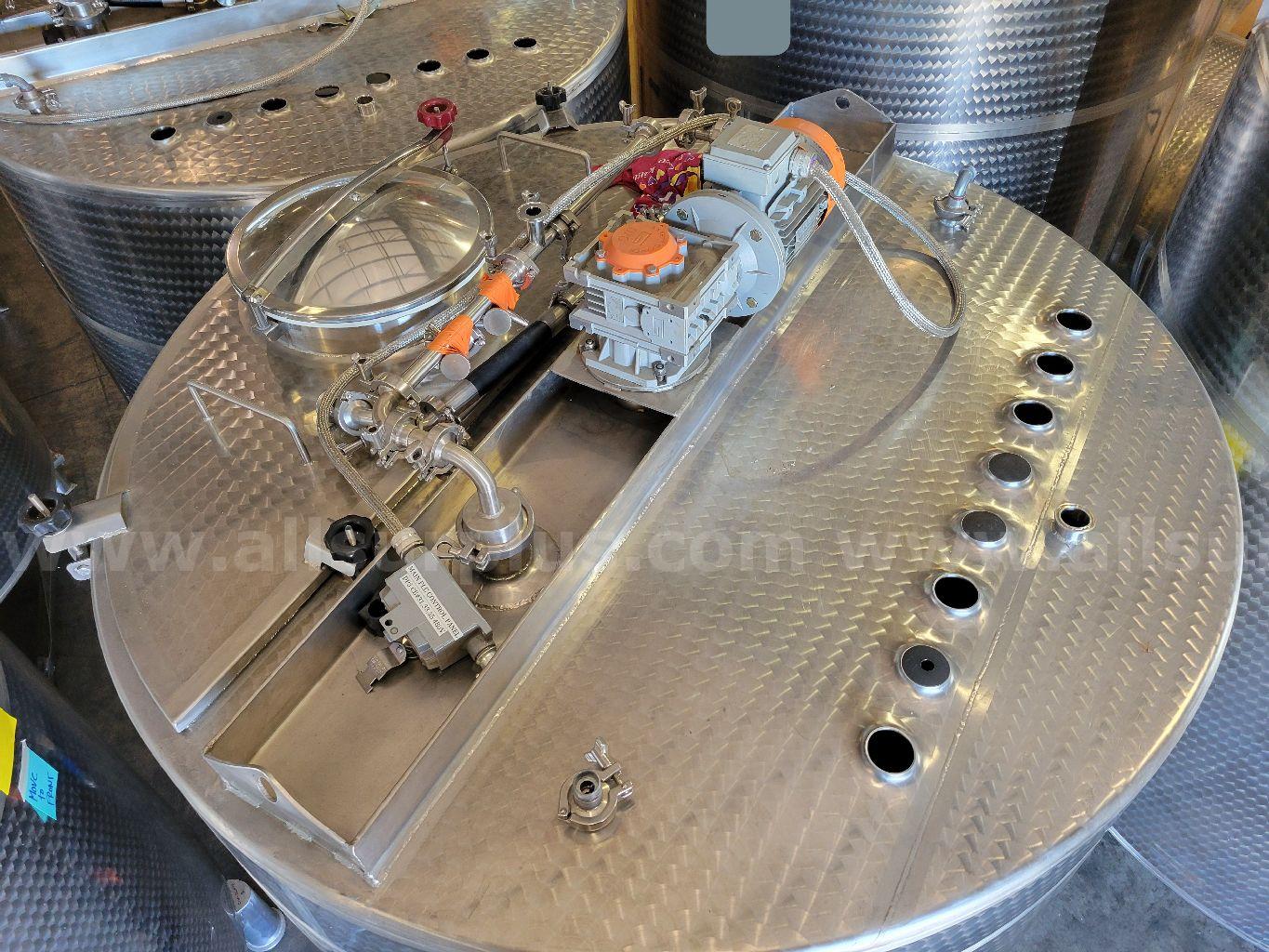 Imvusa Stainless Steel Mixing Vessel, 4000L Imvusa Stainless 4000L Government Surplus Auction - Photo #5