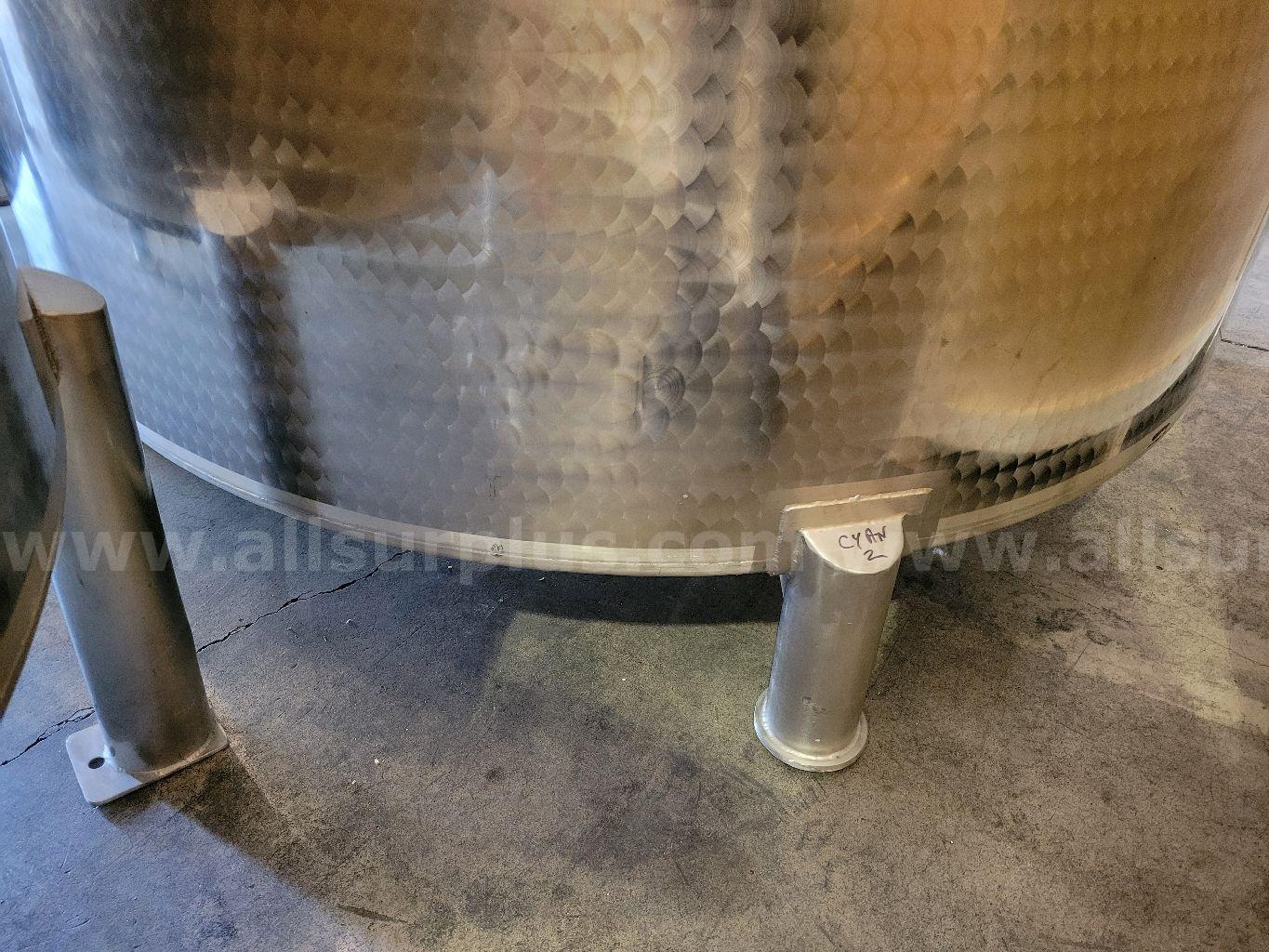 Imvusa Stainless Steel Mixing Vessel, 4000L Imvusa Stainless 4000L Government Surplus Auction - Photo #3