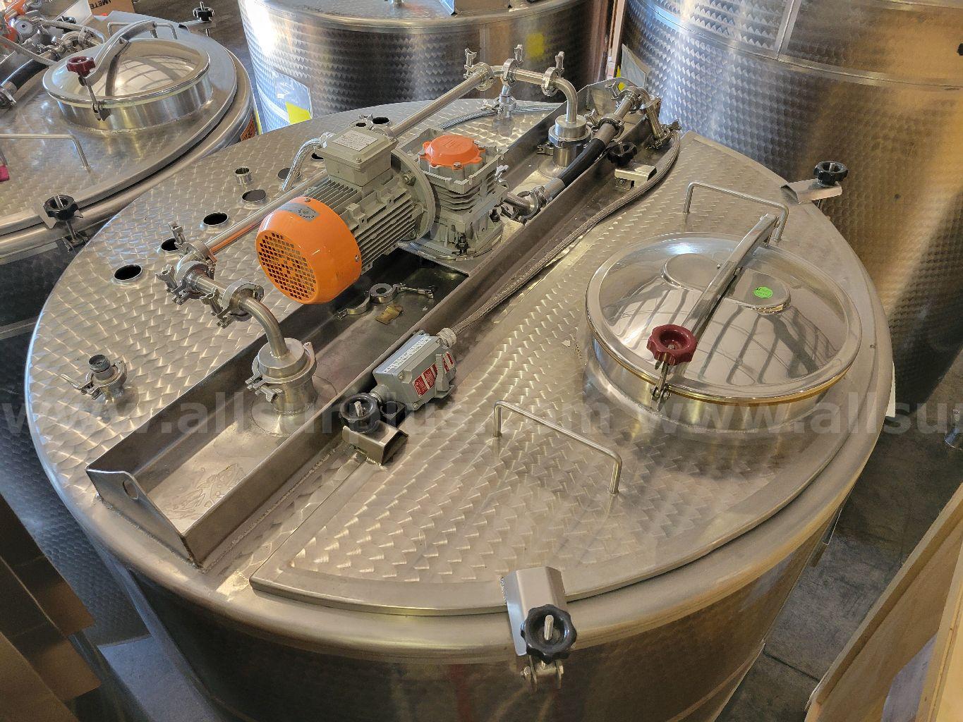 Imvusa Stainless Steel Mixing Vessel, 4000L Imvusa Stainless 4000L Government Surplus Auction - Photo #5
