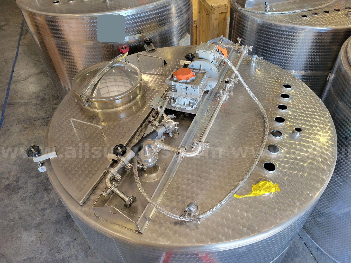 Imvusa Stainless Steel Mixing Vessel, 4000L Imvusa Stainless 4000L Government Surplus Auction - Photo #6
