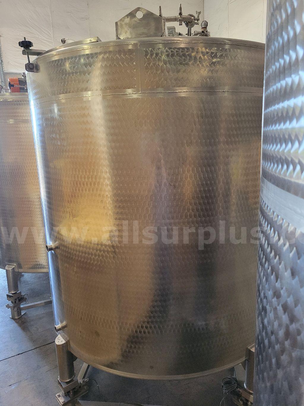 Imvusa Stainless Steel Mixing Vessel, 4000L Imvusa Stainless 4000L Government Surplus Auction - Photo #3