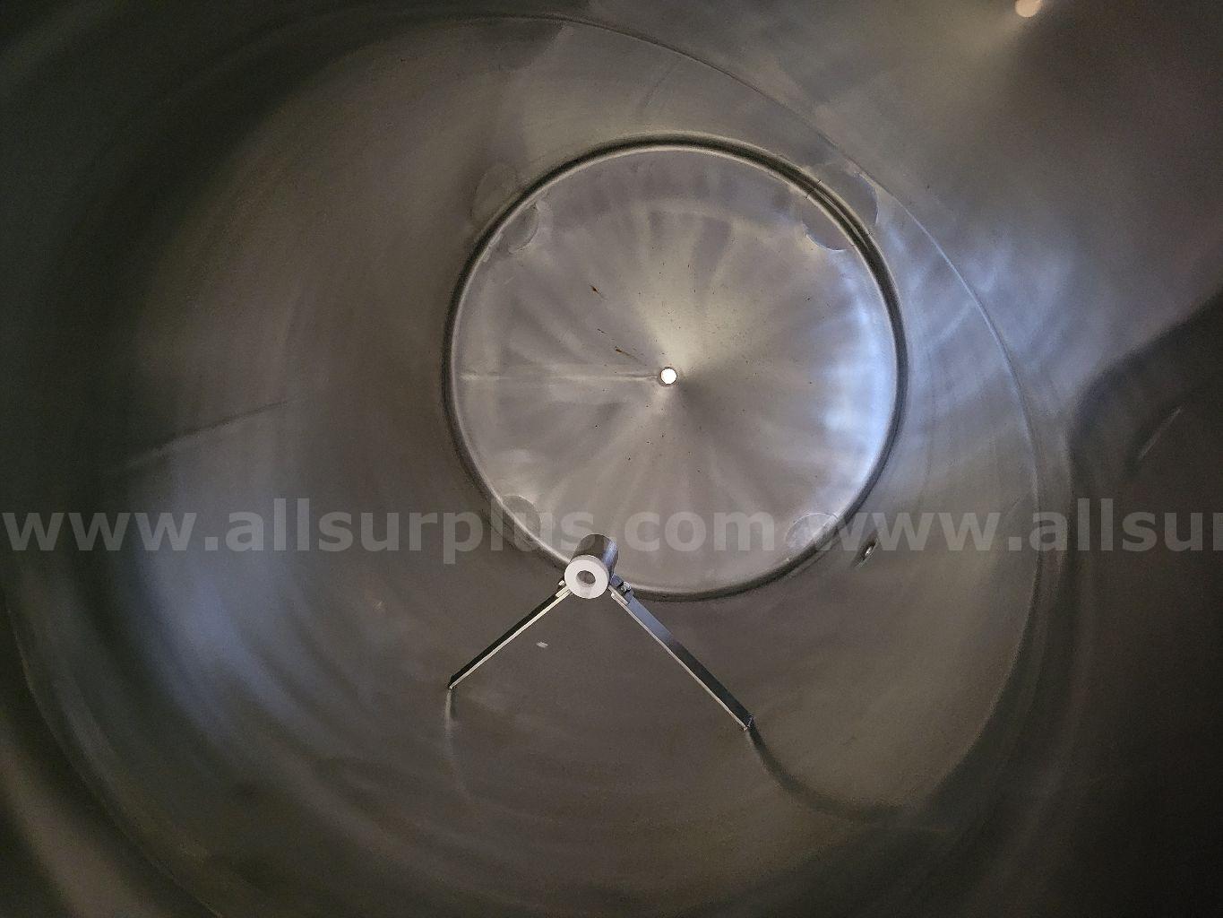 Imvusa Stainless Steel Mixing Vessel, 2500L Imvusa Stainless 2500L Government Surplus Auction - Photo #5