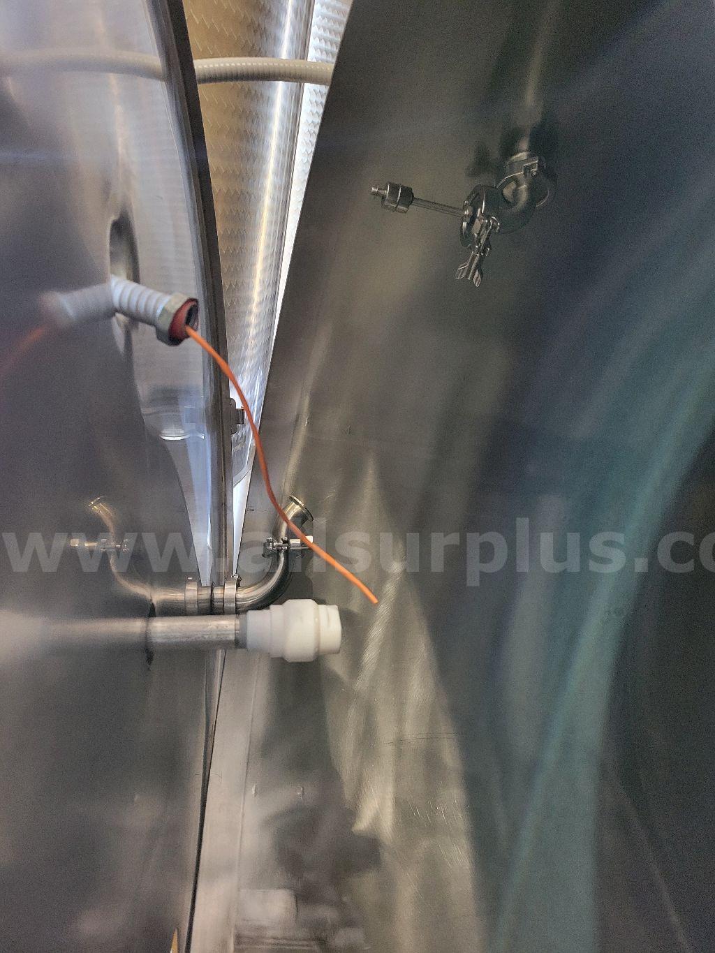 Imvusa Stainless Steel Mixing Vessel, 2500L Imvusa Stainless 2500L Government Surplus Auction - Photo #6