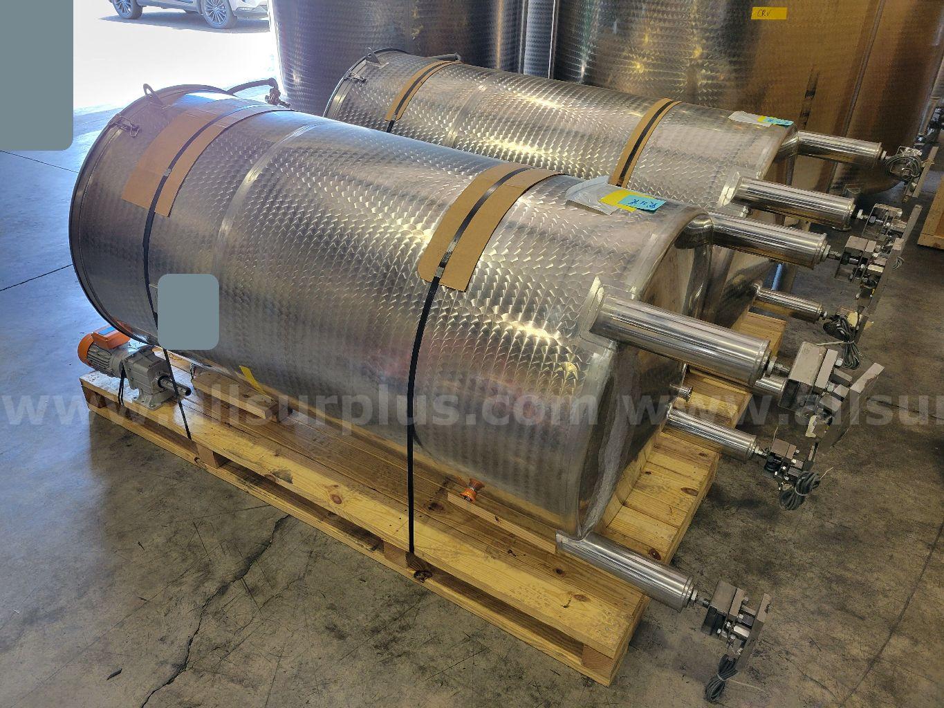 Imvusa Stainless Steel Mixing Vessel, 2500L Imvusa Stainless 2500L Government Surplus Auction - Photo #2