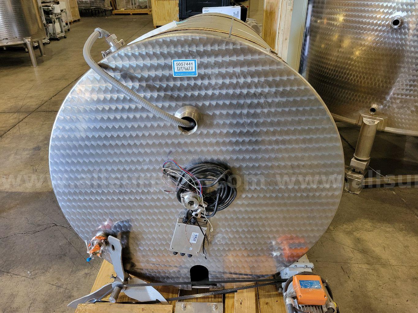 Imvusa Stainless Steel Mixing Vessel, 2500L Imvusa Stainless 2500L Government Surplus Auction - Photo #4