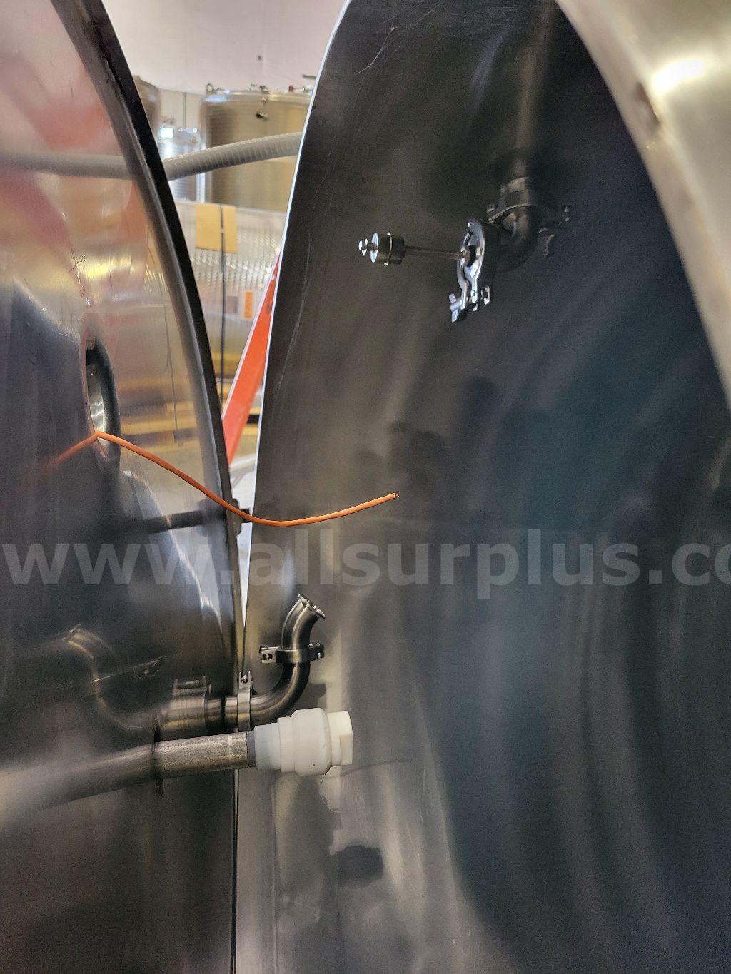Imvusa Stainless Steel Mixing Vessel, 2500L Imvusa Stainless 2500L Government Surplus Auction - Photo #6