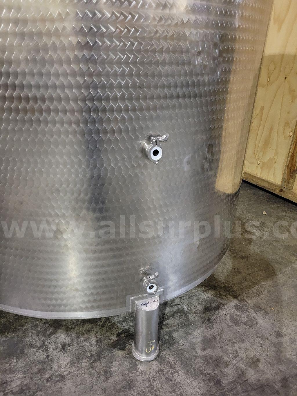Imvusa Stainless Steel Mixing Vessel, 4000L Imvusa Stainless 4000L Government Surplus Auction - Photo #2