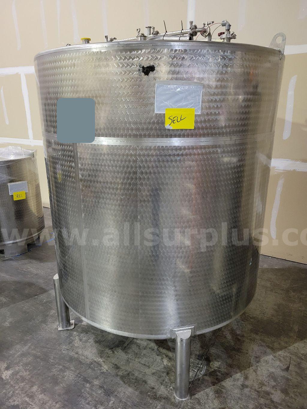 Imvusa Stainless Steel Storage Vessel, 4000L
