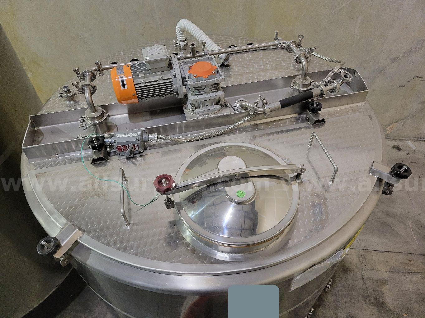 Imvusa Stainless Steel Mixing Vessel, 4000L Imvusa Stainless 4000L Government Surplus Auction - Photo #4