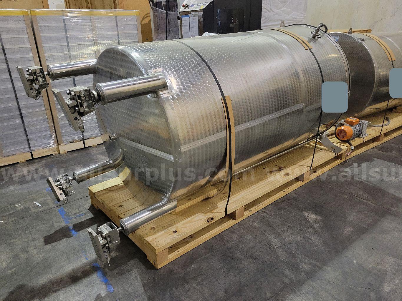 Imvusa Stainless Steel Mixing Vessel, 2500L Imvusa Stainless 2500L Government Surplus Auction - Photo #2