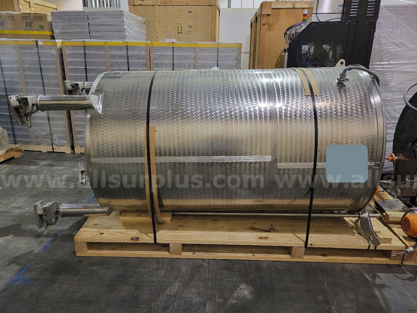 Imvusa Stainless Steel Mixing Vessel, 2500L Imvusa Stainless 2500L Government Surplus Auction - Photo #3