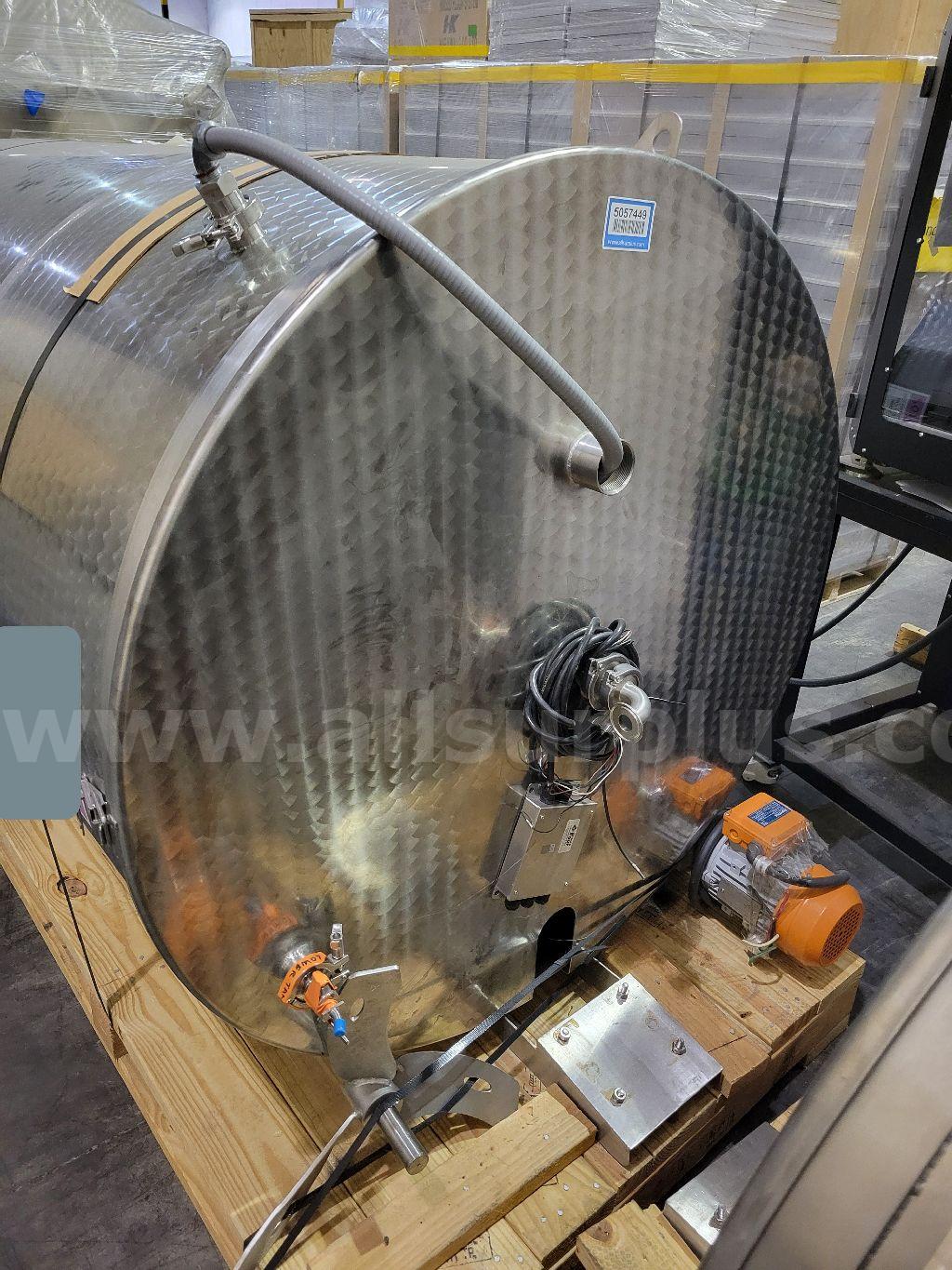 Imvusa Stainless Steel Mixing Vessel, 2500L Imvusa Stainless 2500L Government Surplus Auction - Photo #4