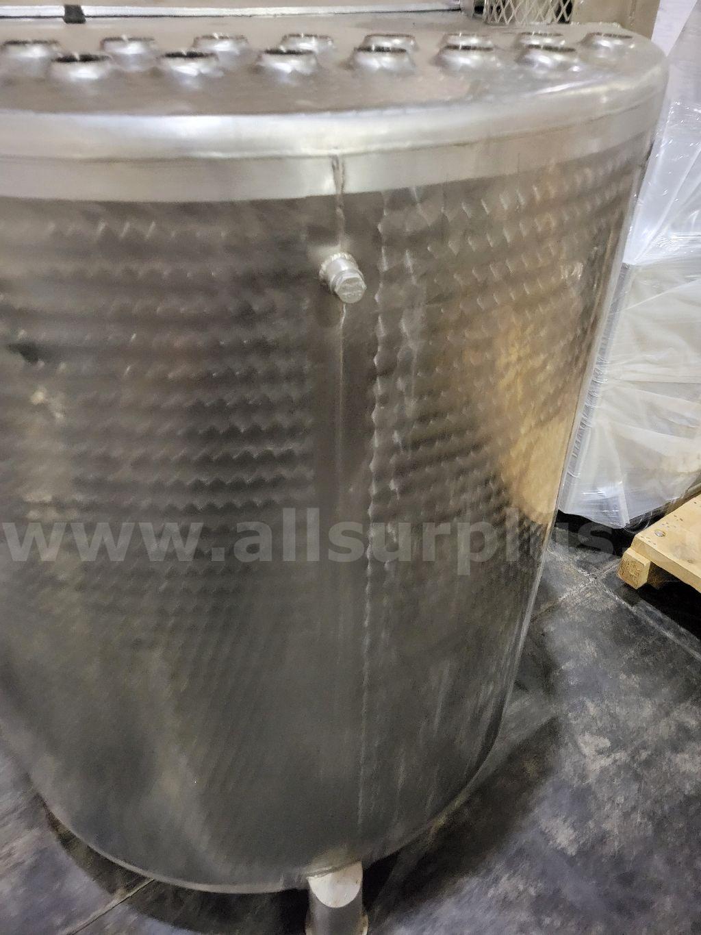 Imvusa Stainless Steel Mixing Vessel, 1500L Imvusa Stainless 1500L Government Surplus Auction - Photo #4