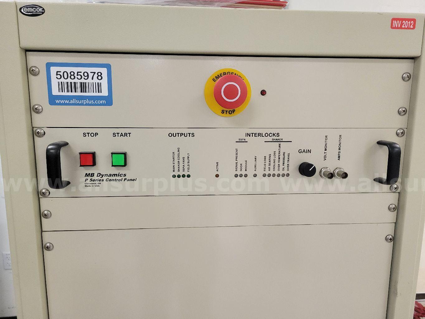 MB Electronics C10E Industrial Test Shaker MB Electronics C10E Government Surplus Auction - Photo #5