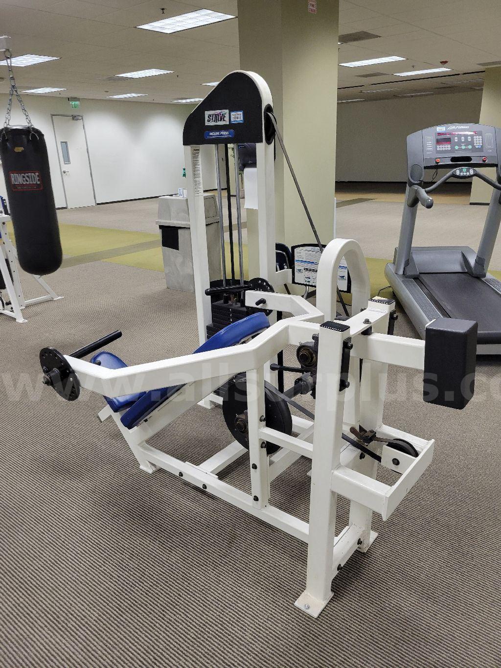 Strive Incline Press Machine Strive  Government Surplus Auction - Photo #2