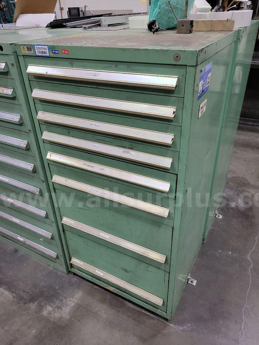 Tool Cabinet, 8-Drawer, w/ Tooling Contents   Government Surplus Auction - Primary Photo