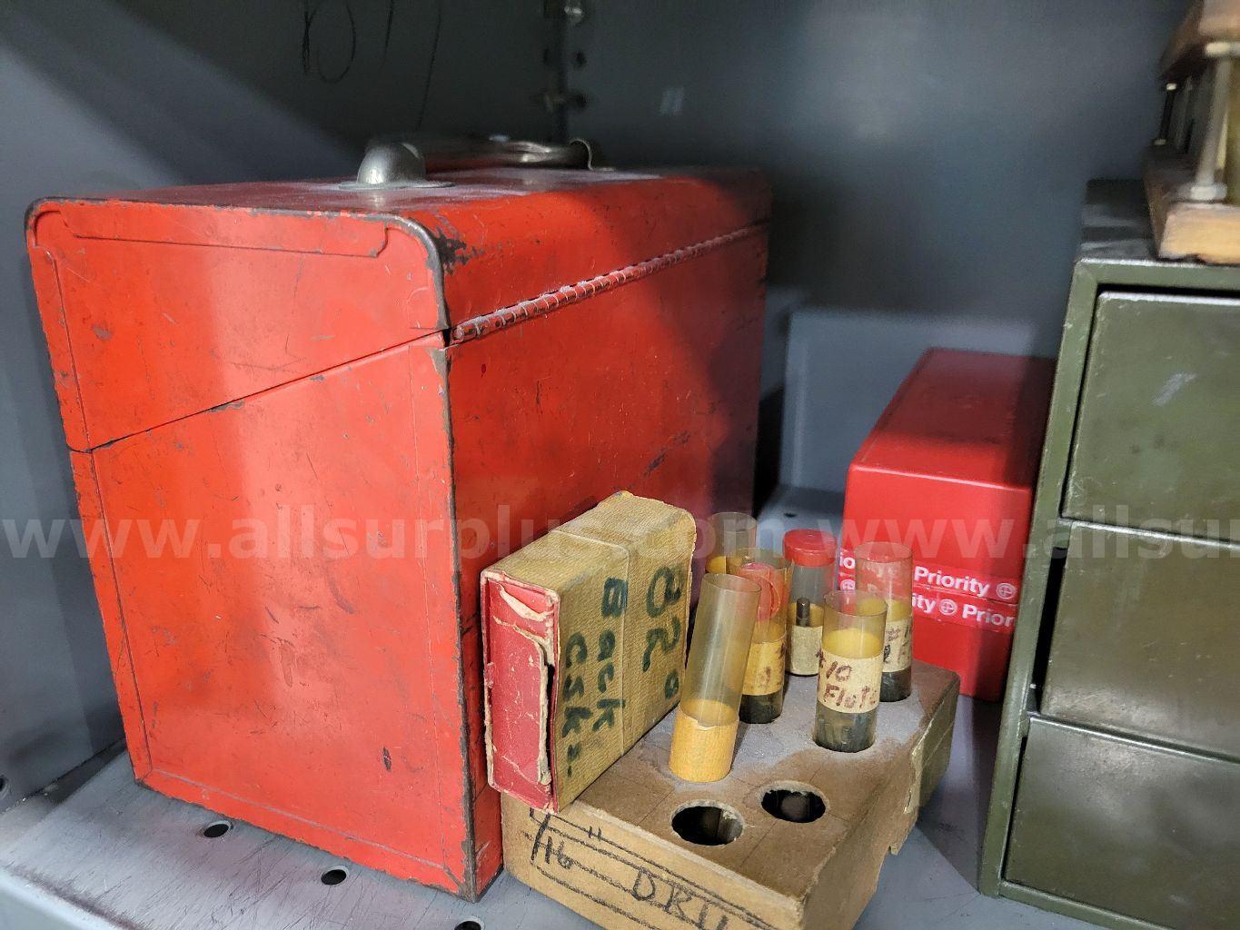 Steel Storage Cabinet, w/ Tooling Contents   Government Surplus Auction - Photo #3