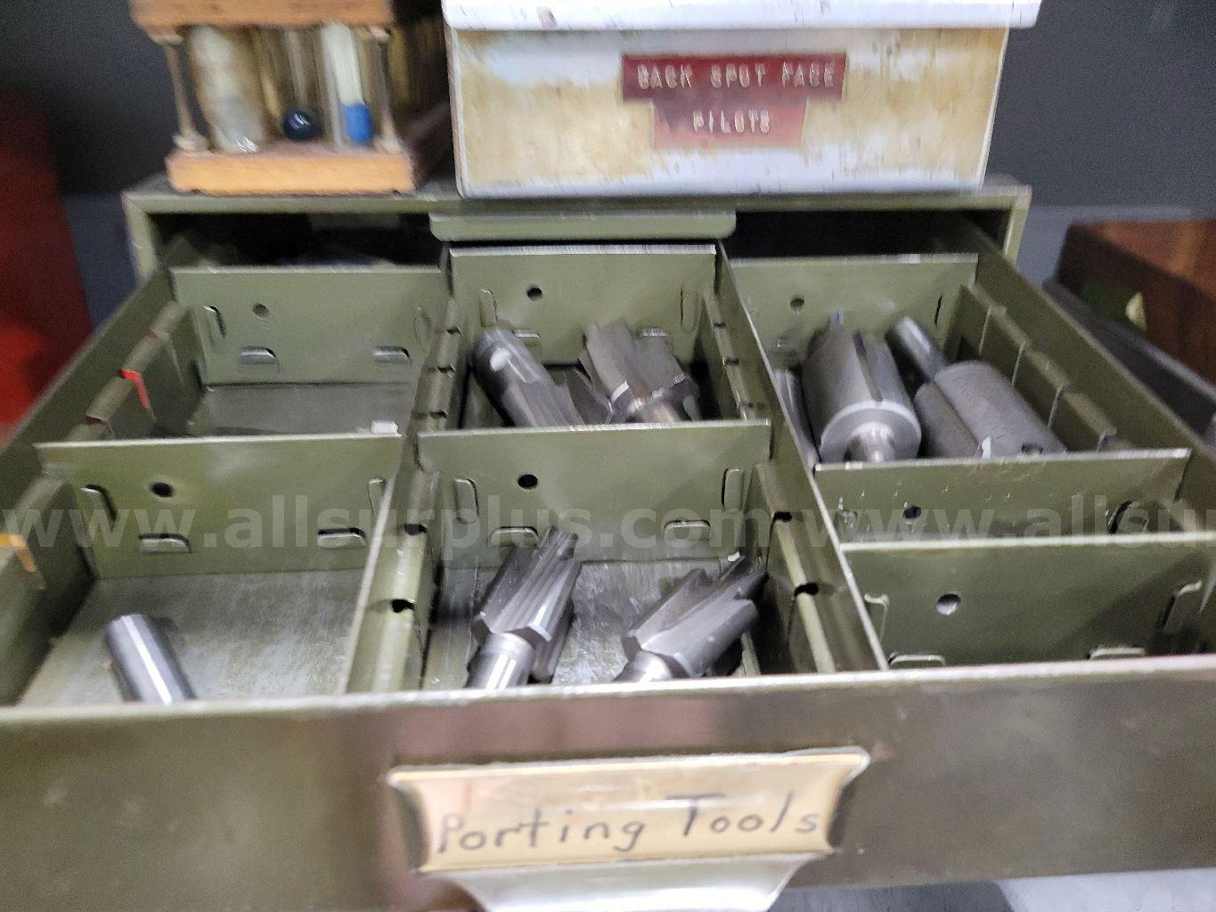Steel Storage Cabinet, w/ Tooling Contents   Government Surplus Auction - Photo #6