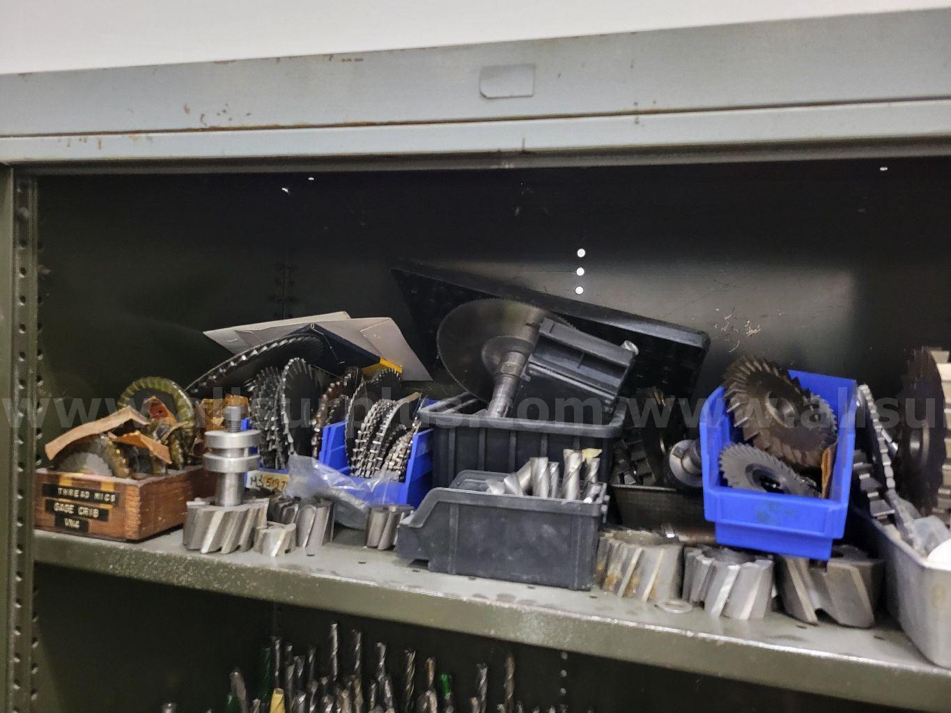 Steel Storage Cabinet, w/ Tooling Contents   Government Surplus Auction - Photo #2