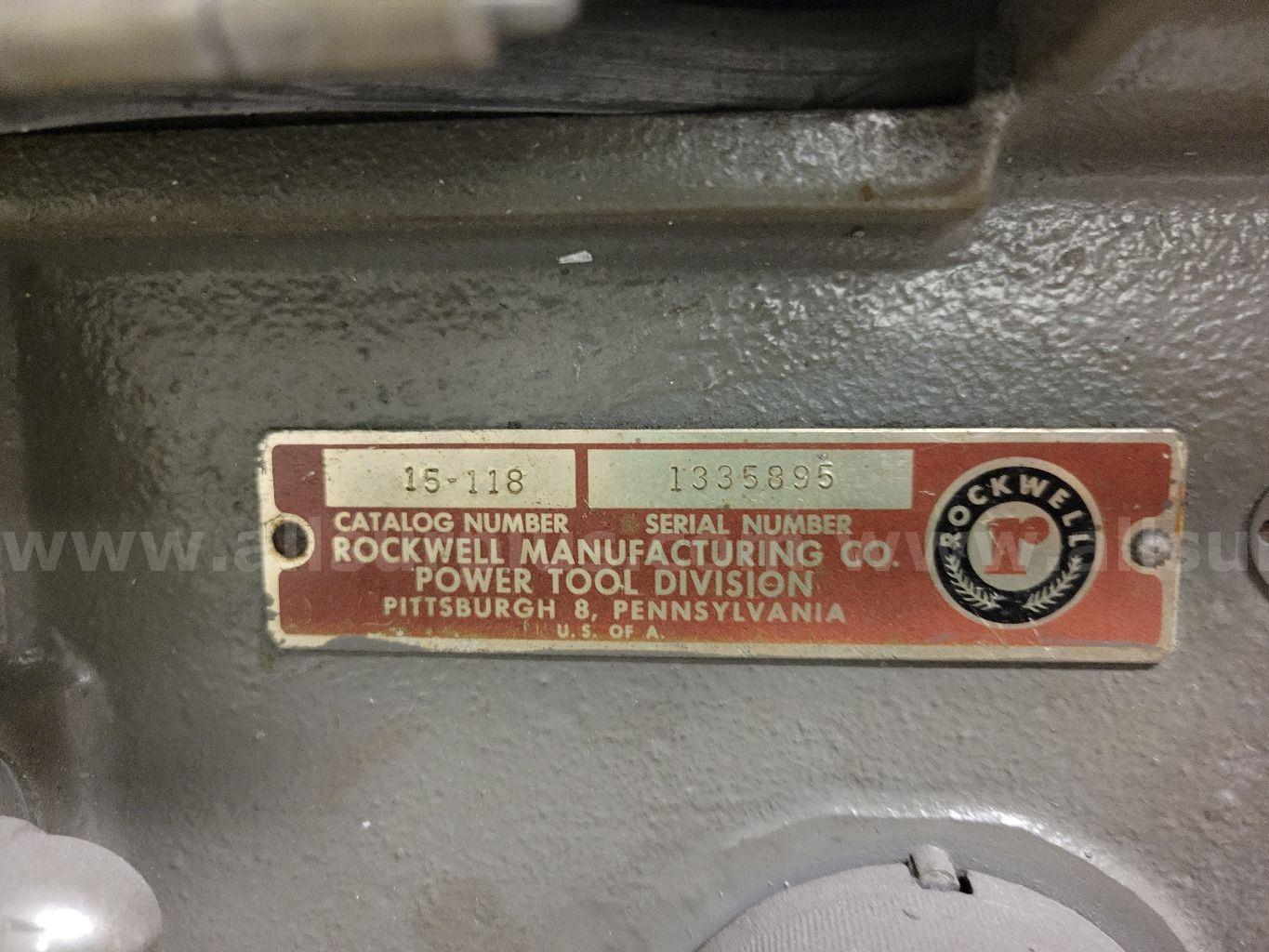 Delta Rockwell 15-118 Ram Type Radial Drill Delta Rockwell 118 Government Surplus Auction - Photo #5