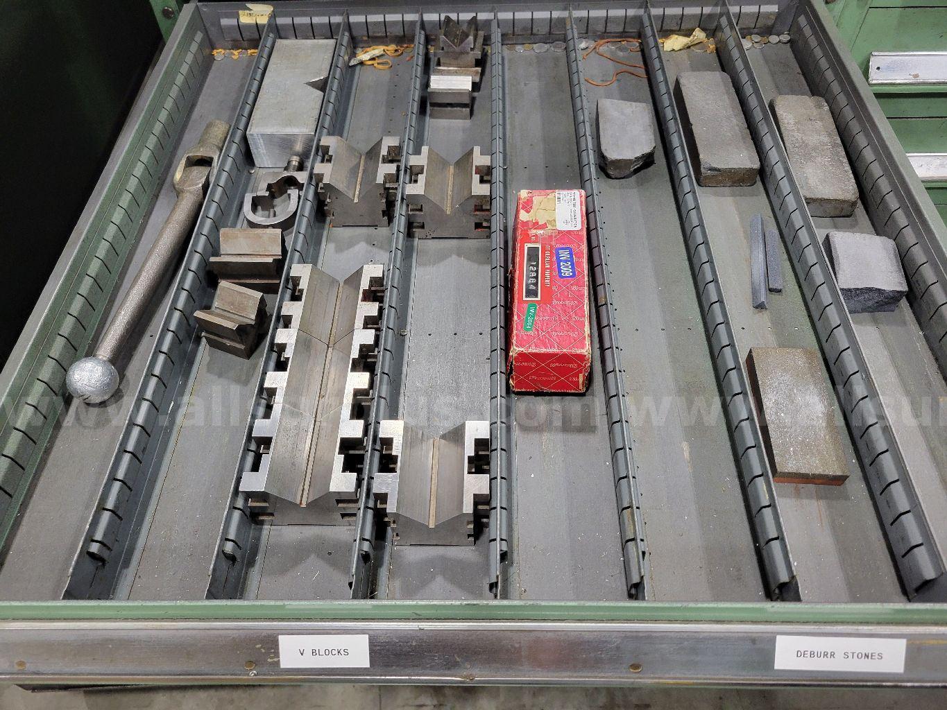 Vidmar Tool Cabinet, 15-Drawer, w/ Tooling Contents Vidmar  Government Surplus Auction - Photo #6