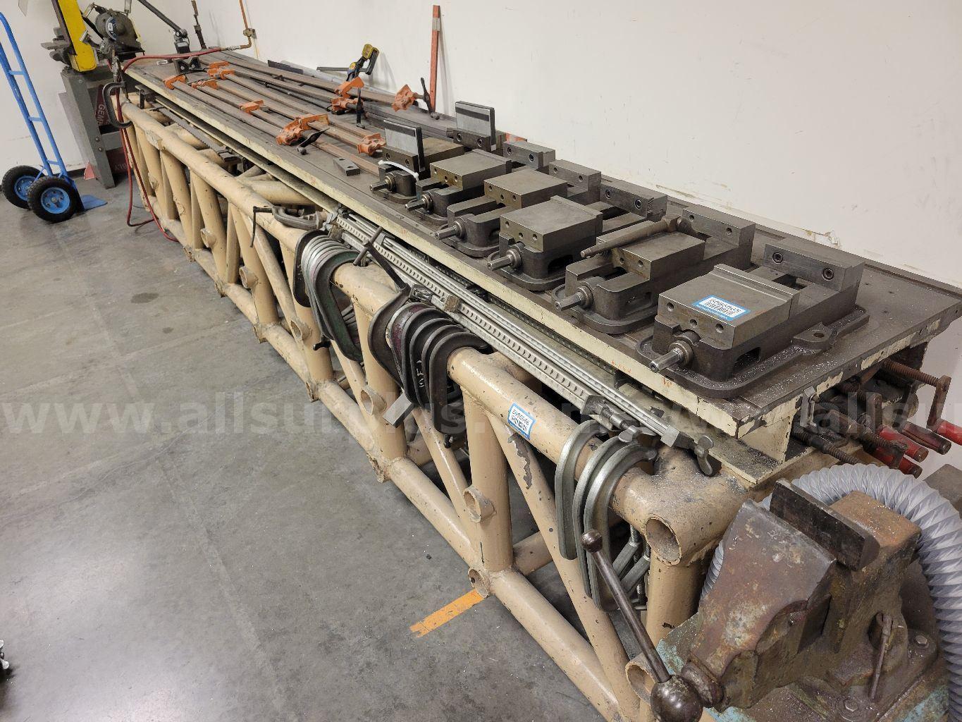 Steel Welding Table & Clamps Steel Welding Table &amp; Clamps  Government Surplus Auction - Primary Photo