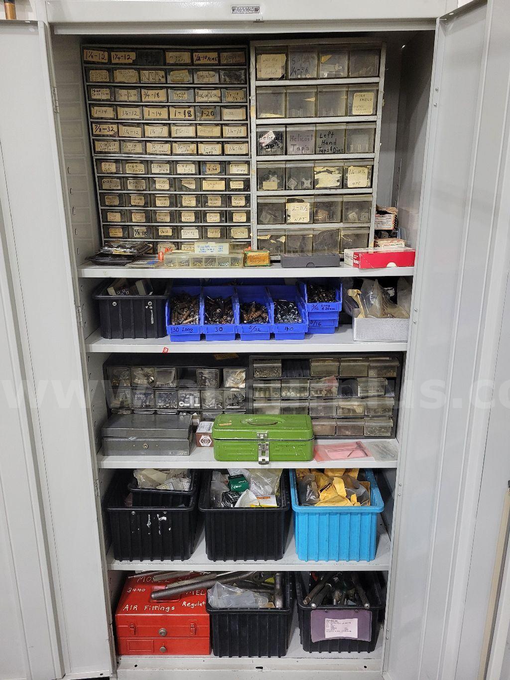 Steel Storage Cabinet, w/ Tooling Contents   Government Surplus Auction - Photo #2