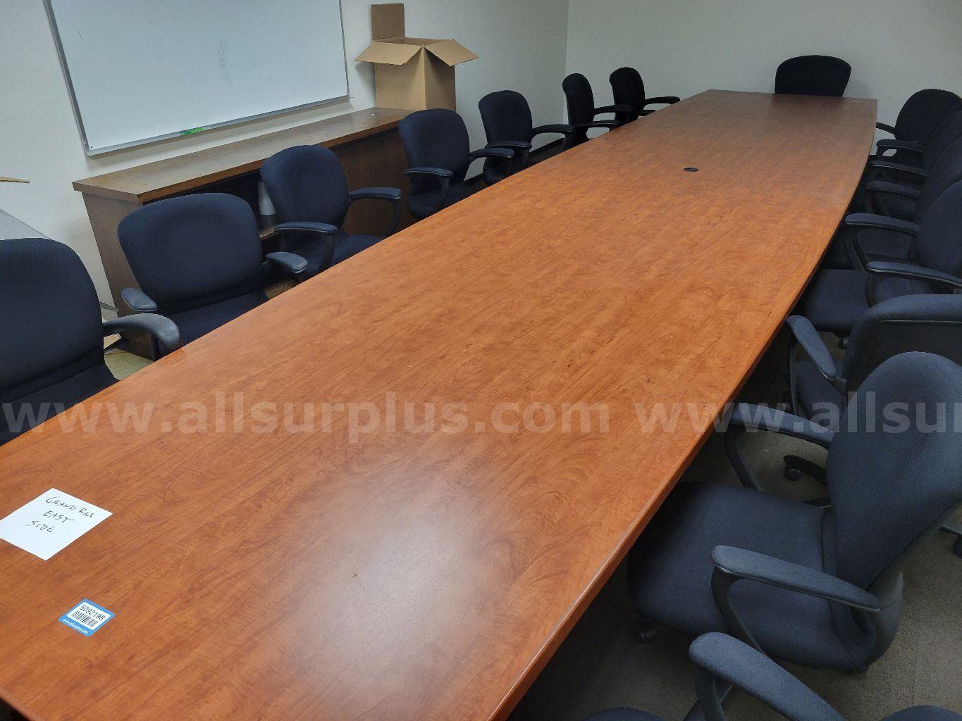 Conference Table & Chairs   Government Surplus Auction - Photo #2