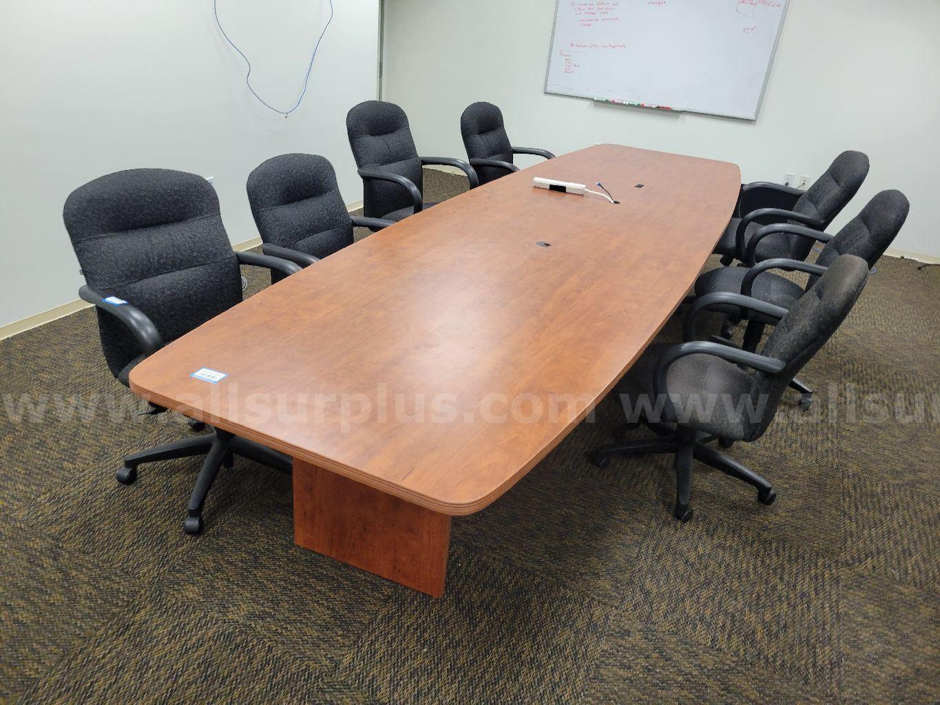 Conference Table & Chairs   Government Surplus Auction - Primary Photo