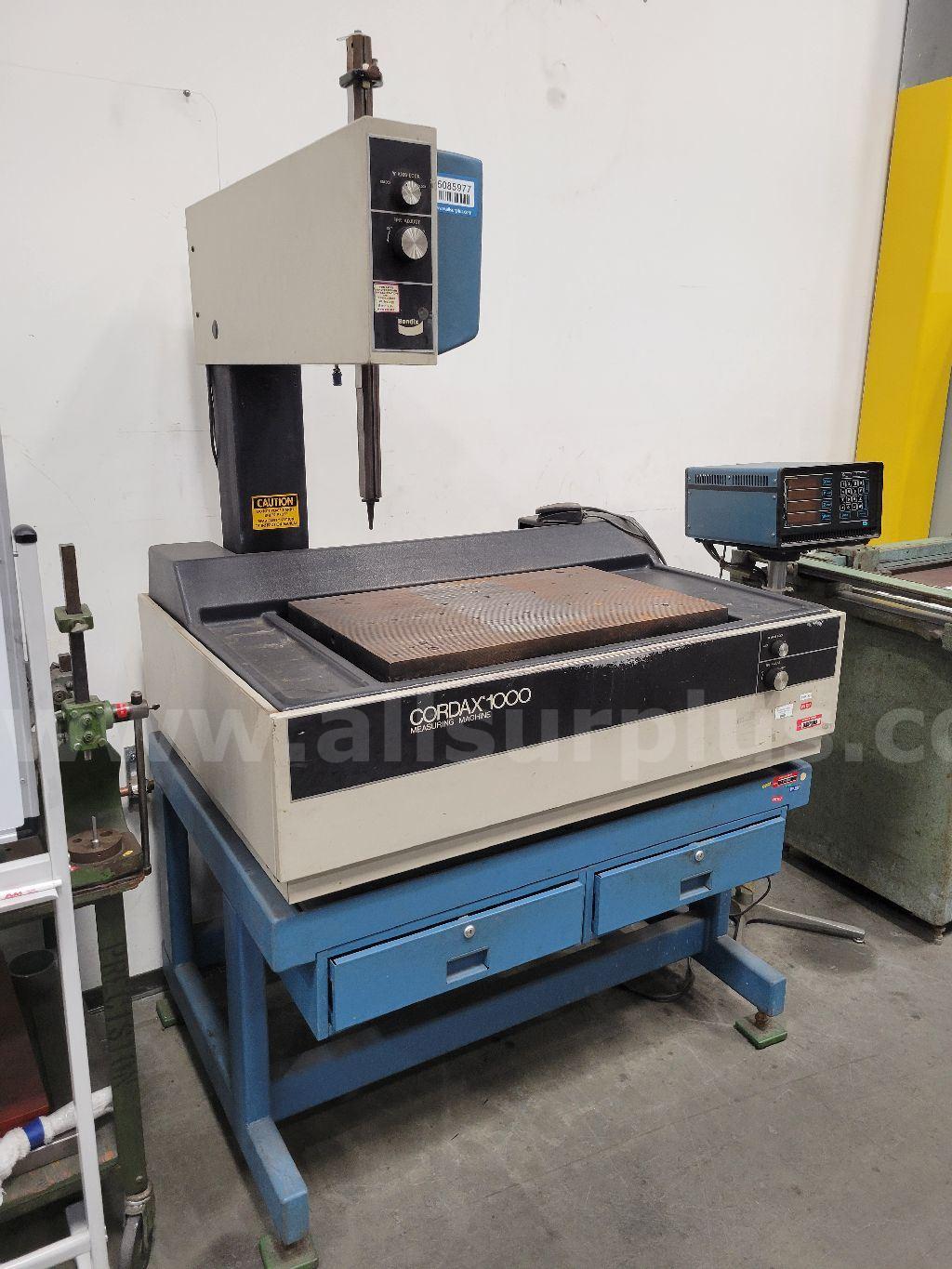 Bendix Cordax 1000 Coordinate Measuring Machine