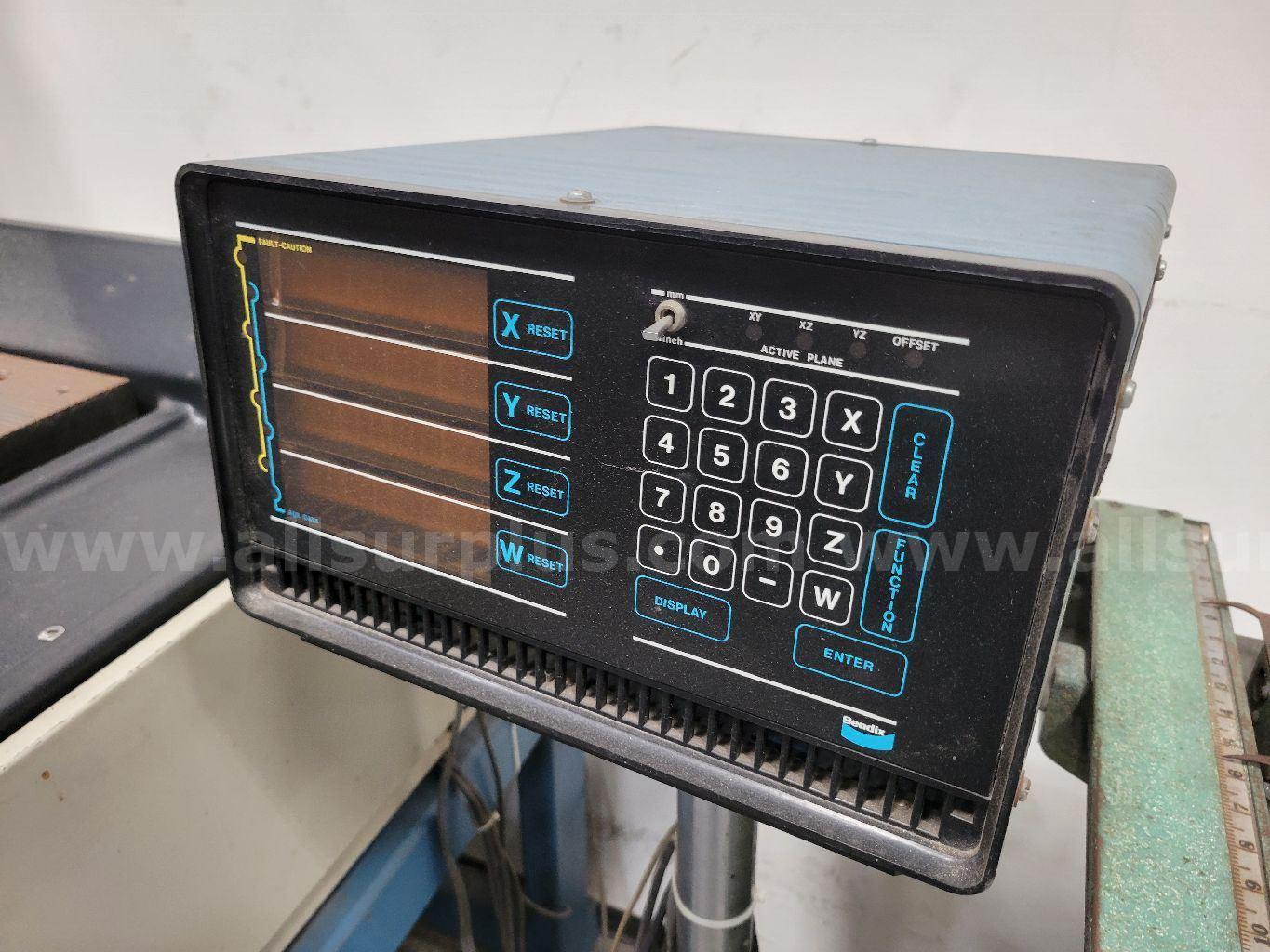 Bendix Cordax 1000 Coordinate Measuring Machine Bendix 1000 Government Surplus Auction - Photo #6