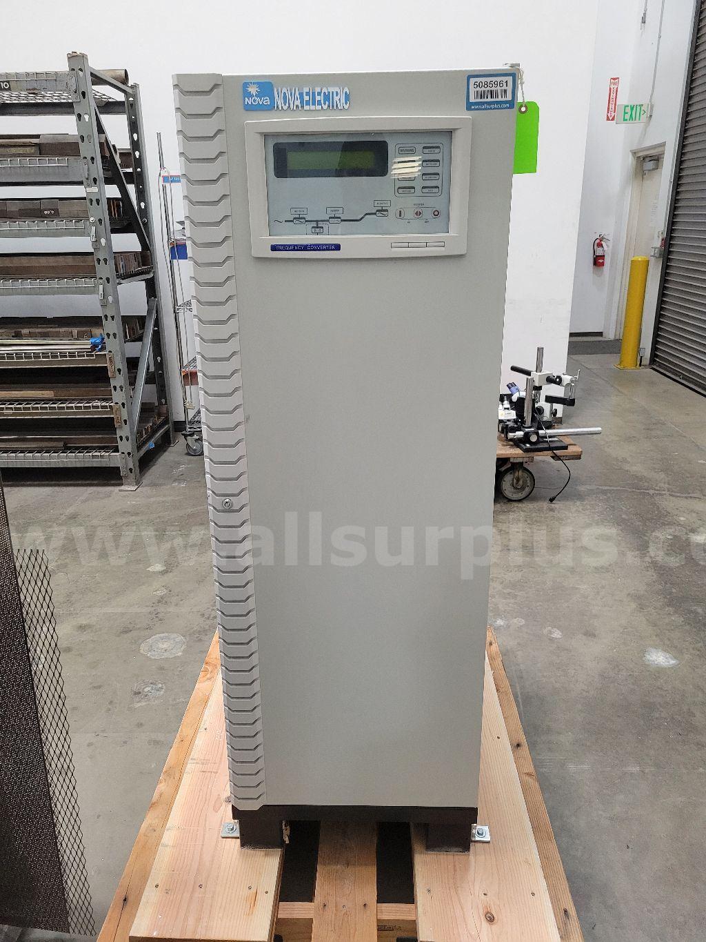 Nova Electric JFC50K3/5-120/208-220/380-13366 Frequency Converter Nova Electric 120 Government Surplus Auction - Photo #2