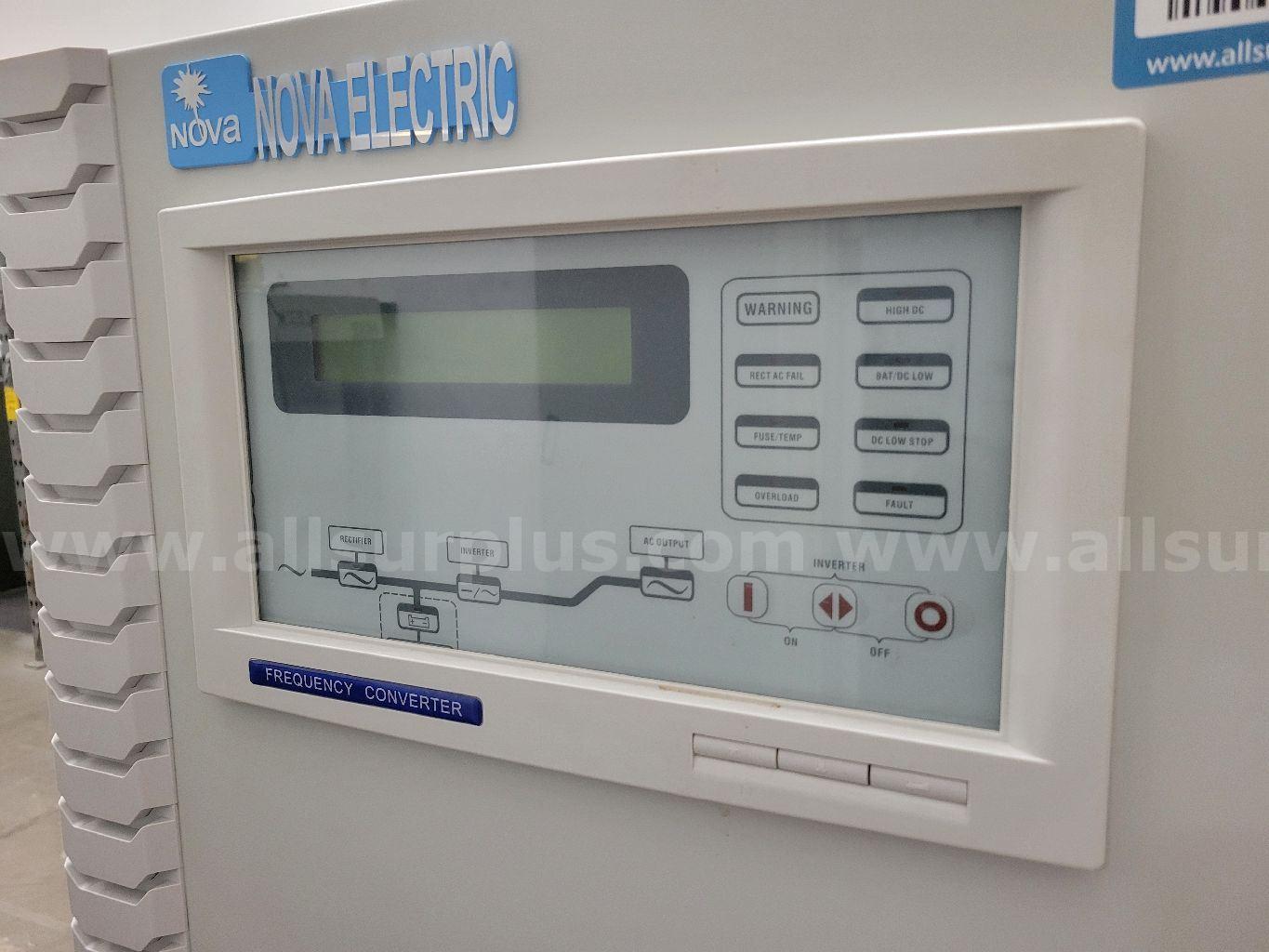 Nova Electric JFC50K3/5-120/208-220/380-13366 Frequency Converter Nova Electric 120 Government Surplus Auction - Photo #3
