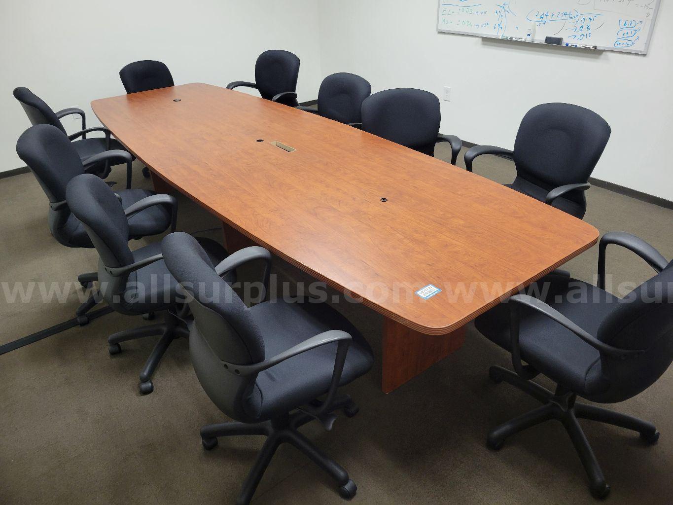 Conference Table & Chairs   Government Surplus Auction - Primary Photo