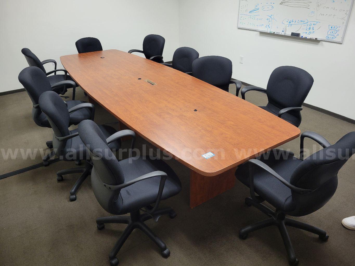 Conference Table & Chairs   Government Surplus Auction - Photo #2