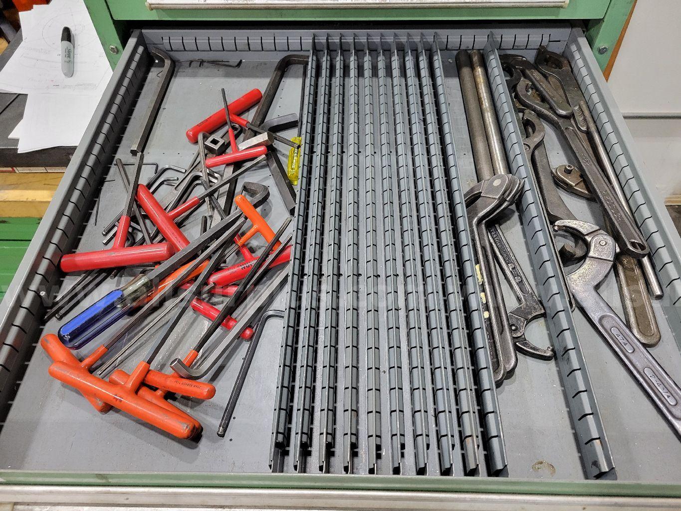 Stanley Vidmar Tool Cabinet, 11-Drawer, w/ Contents Stanley Vidmar  Government Surplus Auction - Photo #4