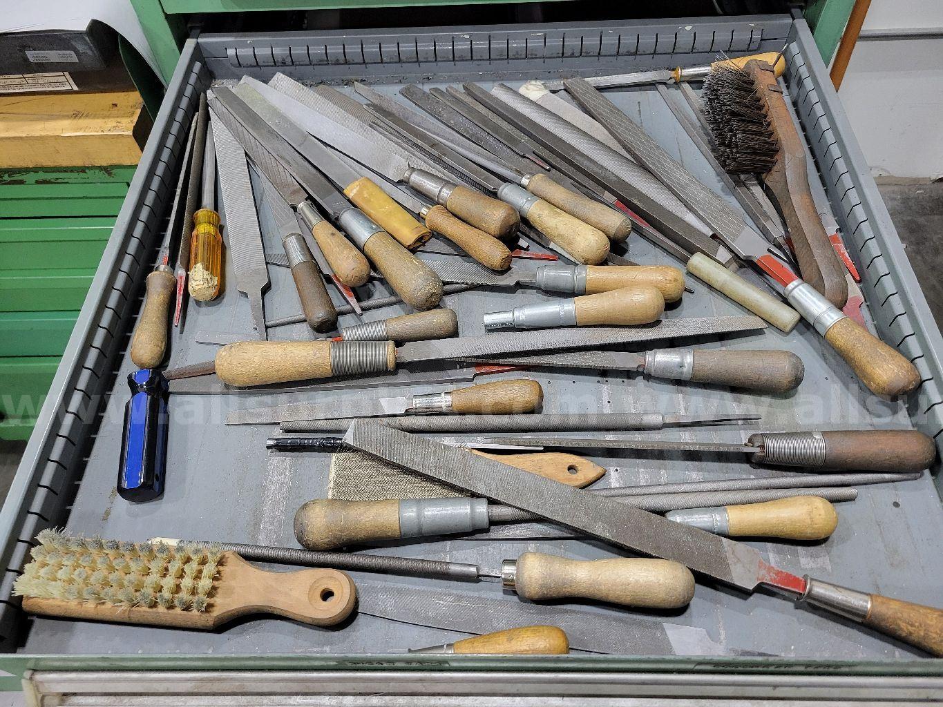 Stanley Vidmar Tool Cabinet, 11-Drawer, w/ Contents Stanley Vidmar  Government Surplus Auction - Photo #6