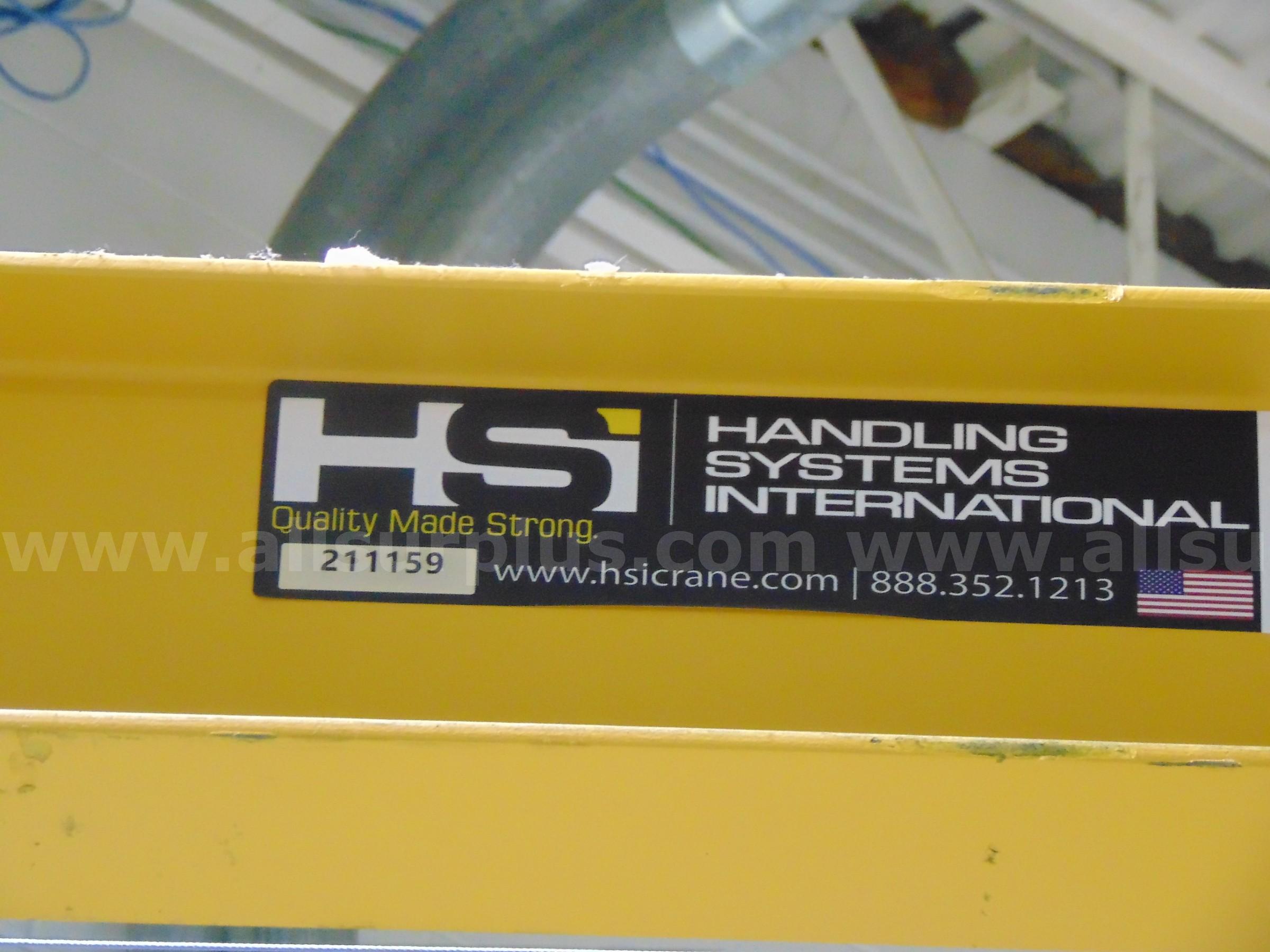2021 Handling Systems International Jib Crane Handling Systems International Free Standing Government Surplus Auction - Photo #5