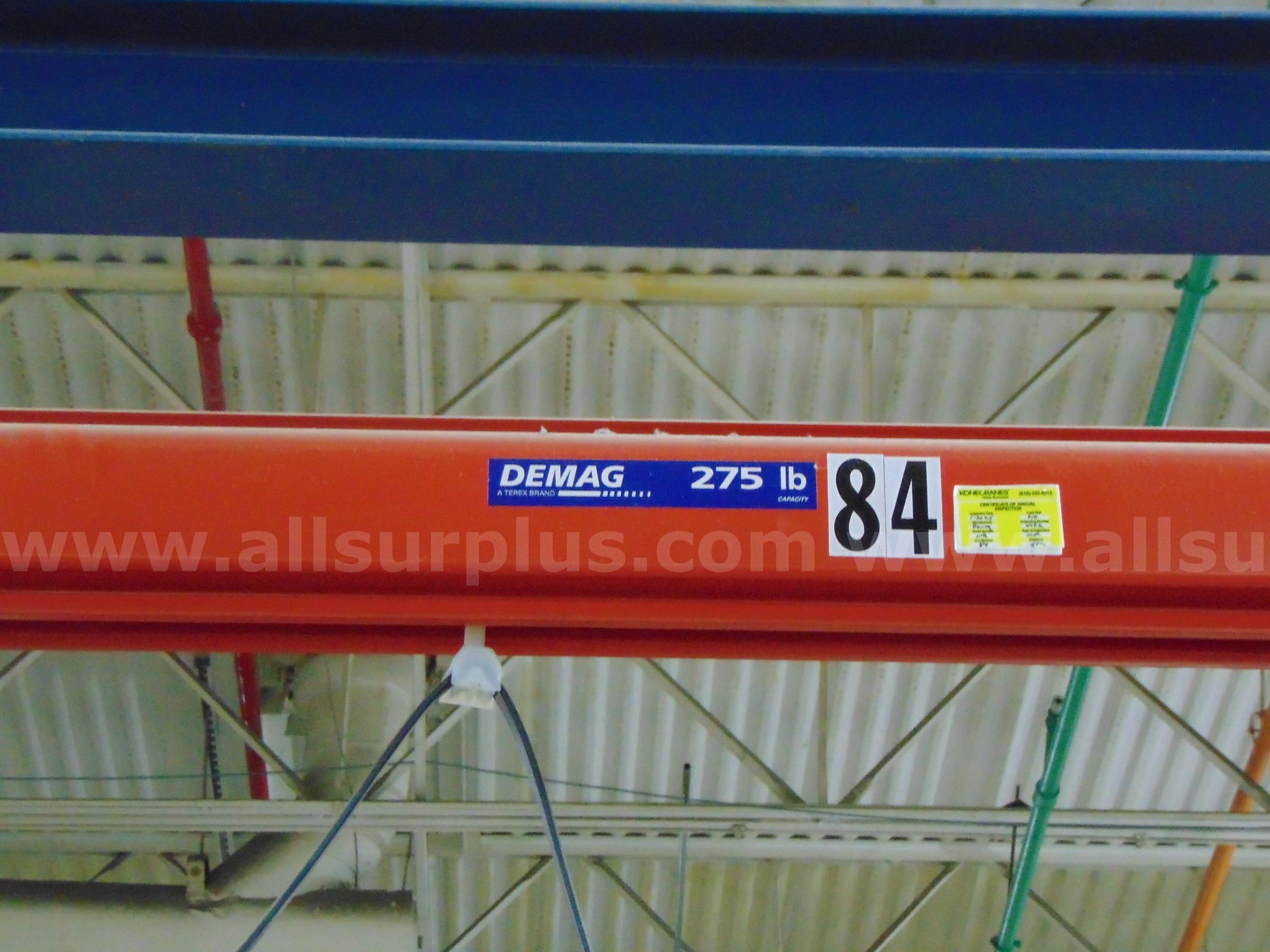 Demag Gantry Cranes Demag Free Standing Government Surplus Auction - Photo #6
